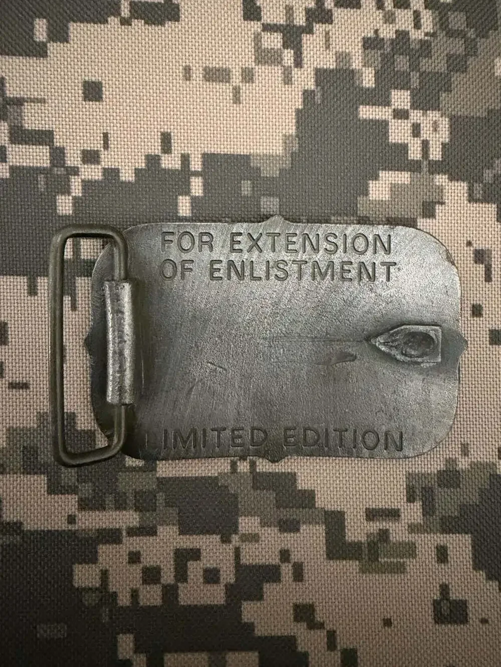 Vintage 28th Infantry Division Keystone Limited Edition Belt Buckle